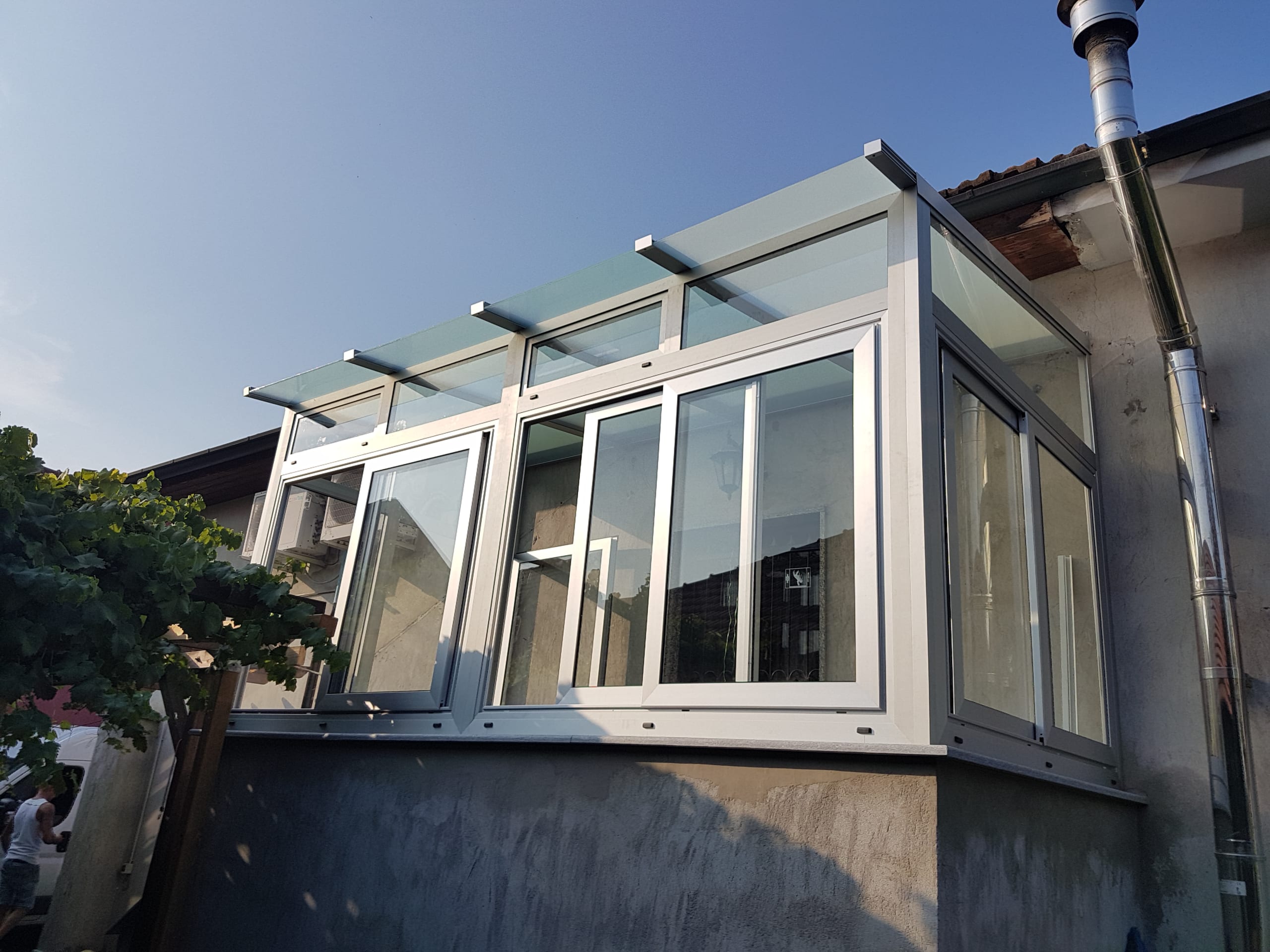 Veranda interno cortile