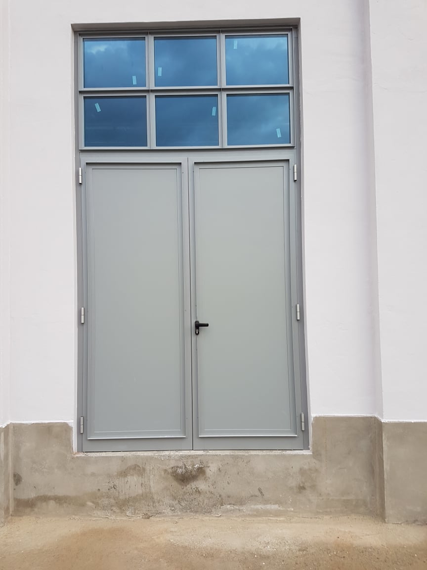 Portoncino ingresso industrial