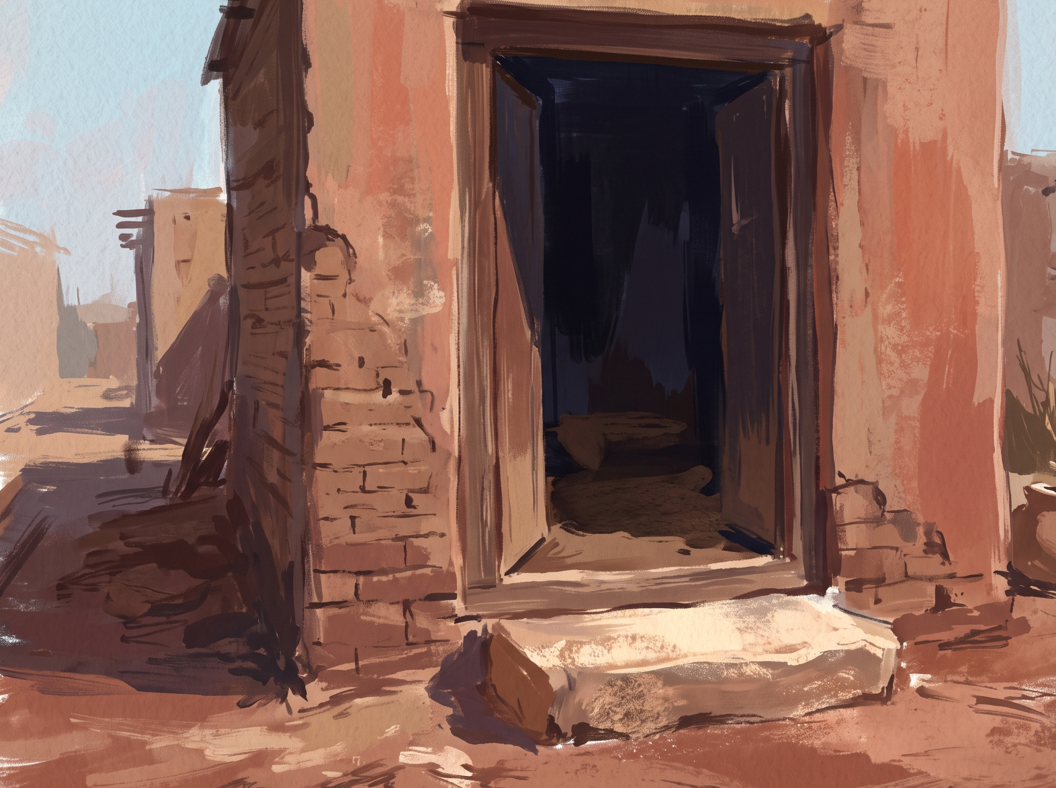 A doorway