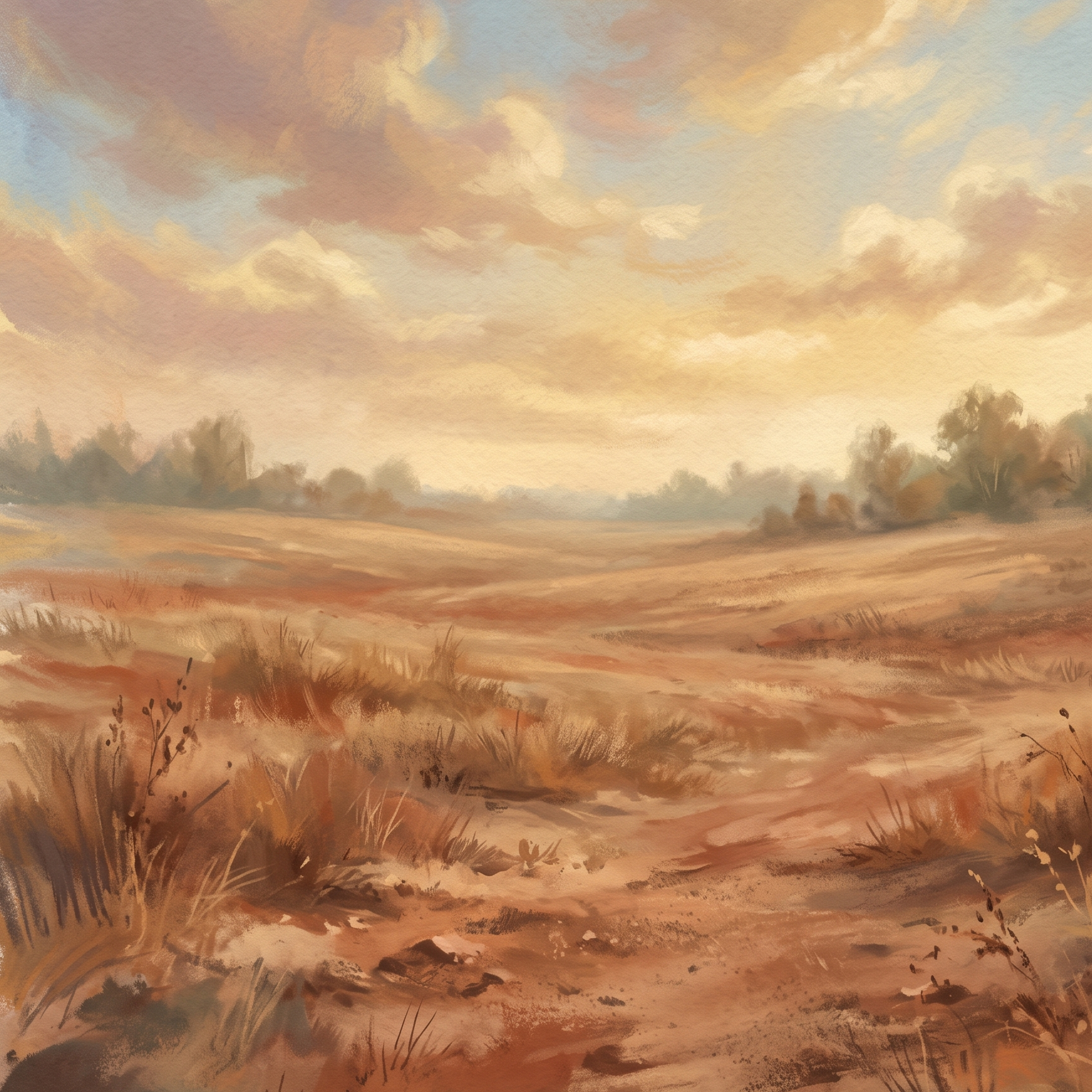 A hazy, remembered field