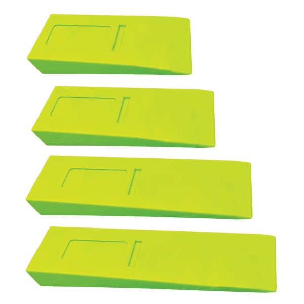 Felling Wedge Set of 3 250 mm ABS Forestry Wedge Large : : Garden