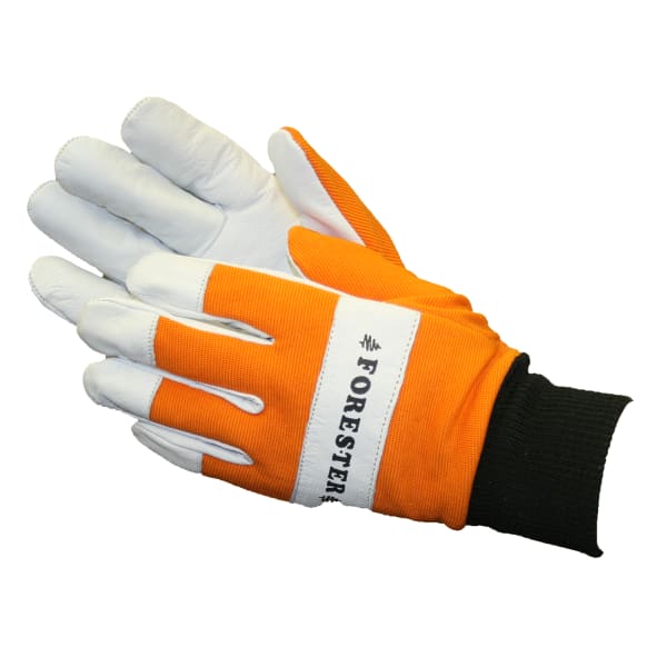 Hi-Vis Orange Insulated Rubber Palm Winter Work Gloves - Forester Shop