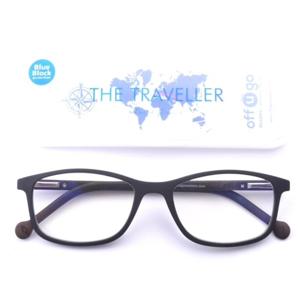 Blue Block Readers David Green Eyewear