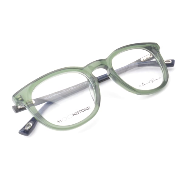 Jesse 47 22 140 ShinyBlack Unisex Acetate David Green Eyewear