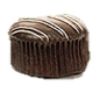 Cupcake choc mud  large 6 wholesale cu3013l