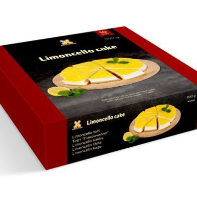 Limoncello kakku 3 x 1100g / 10 palaa (Pyöreät kakut) - Eesti Pagar AS