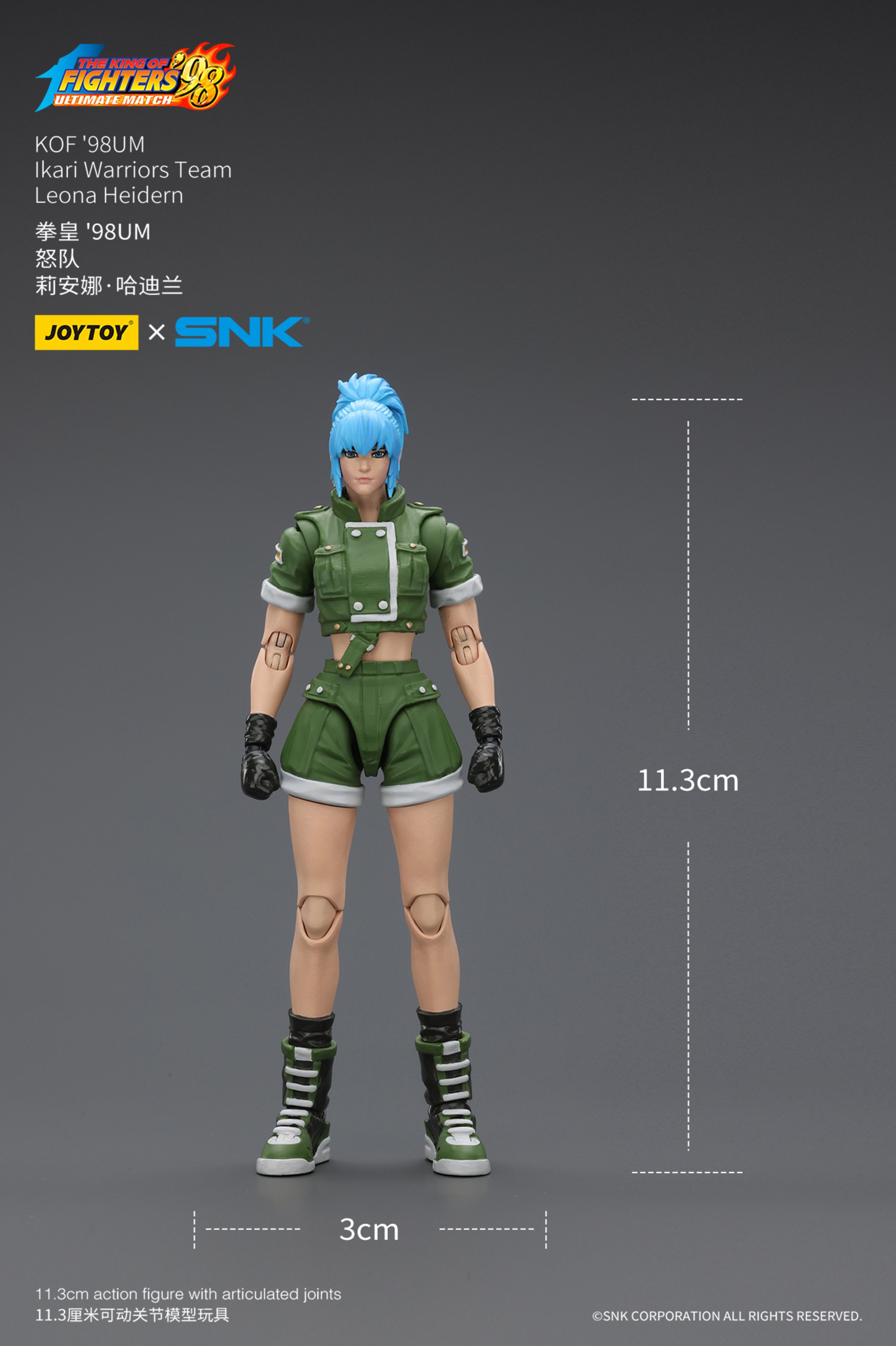 DOWNPAYMENT for King of Fighters Ikari Warriors Team Leona Heidern