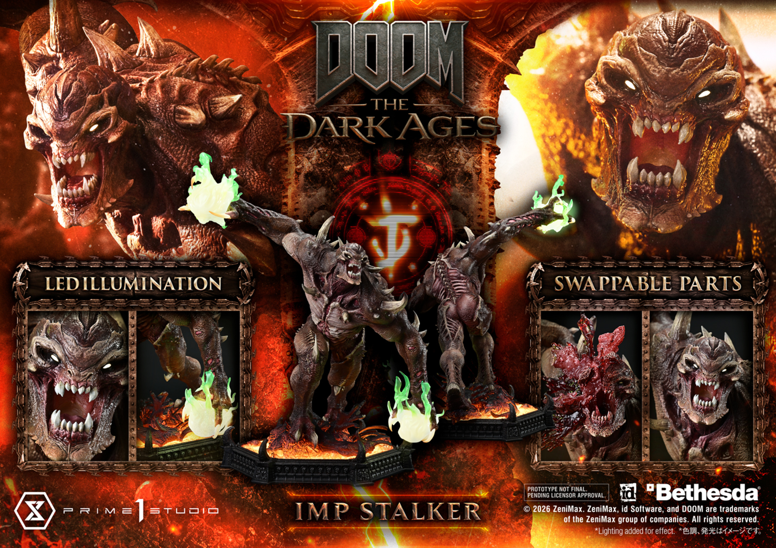 DOWNPAYMENT for Ultimate Premium Masterline DOOM: The Dark Ages Imp Stalker