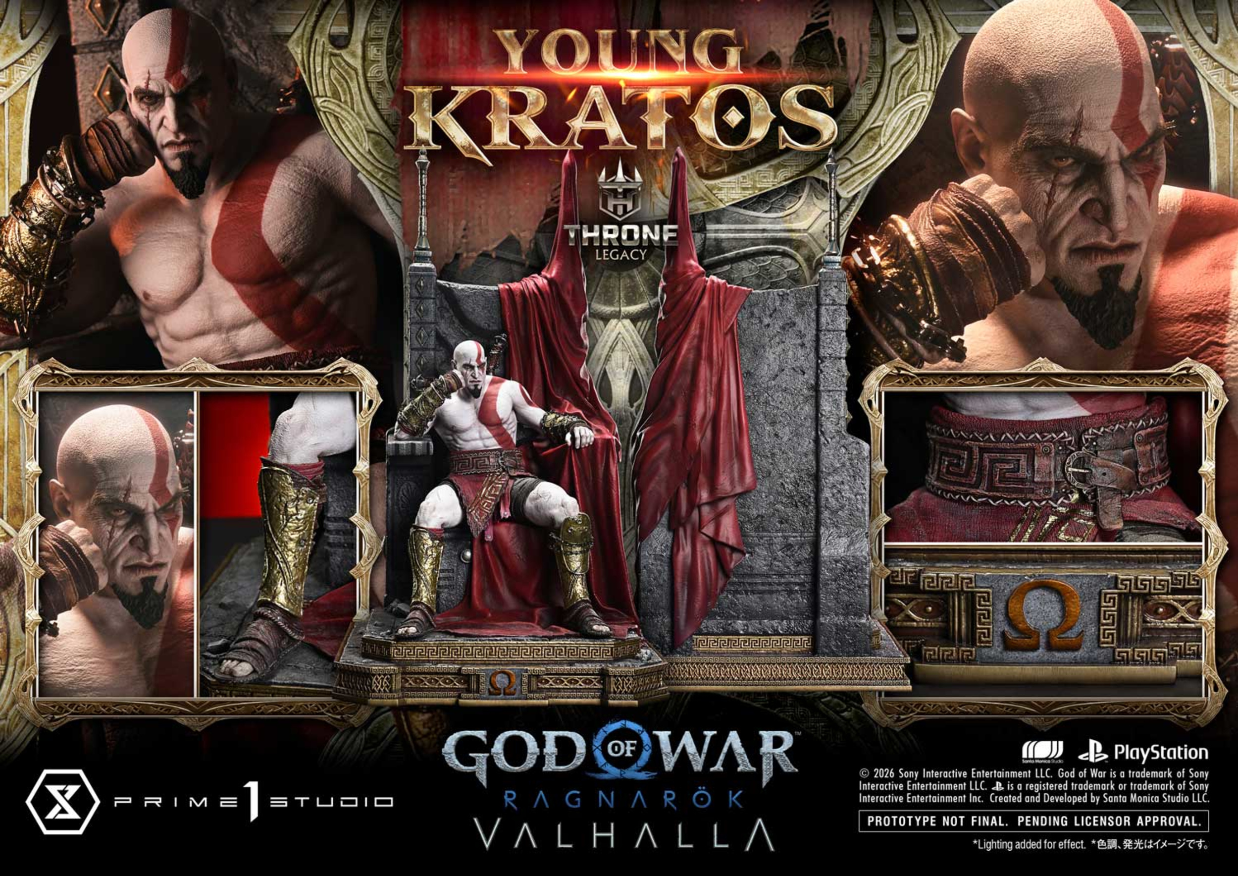DOWNPAYMENT for Throne Legacy God of War: Ragnarok Young Kratos