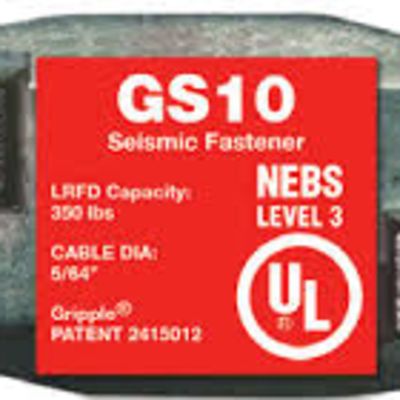 A seismic cable bracing restraint system designed