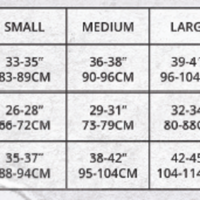 Sizechart 1580921889