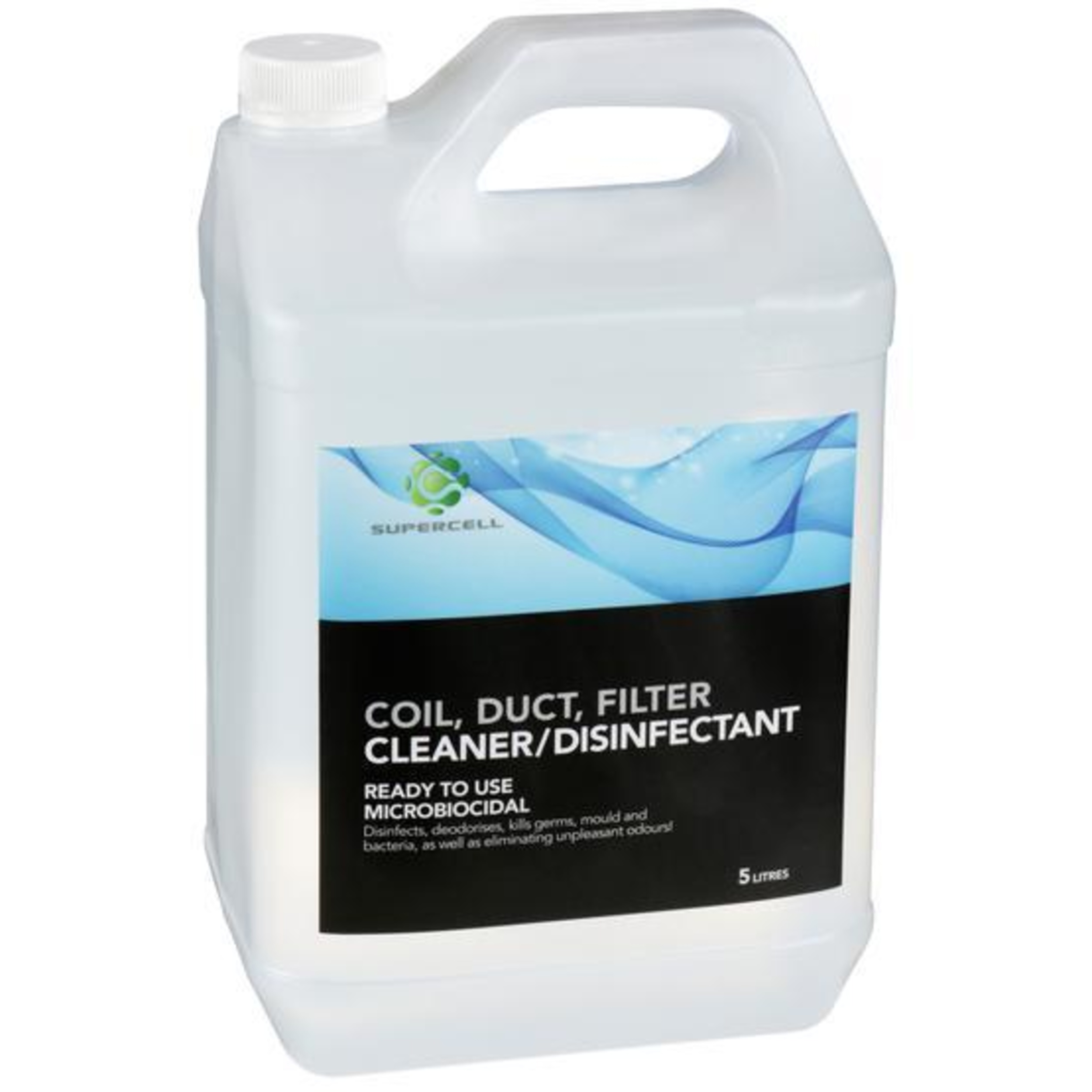 Coil, Duct,Filter Cleaner Disinfectant 5ltr Bottle (Cleaners) Airflow