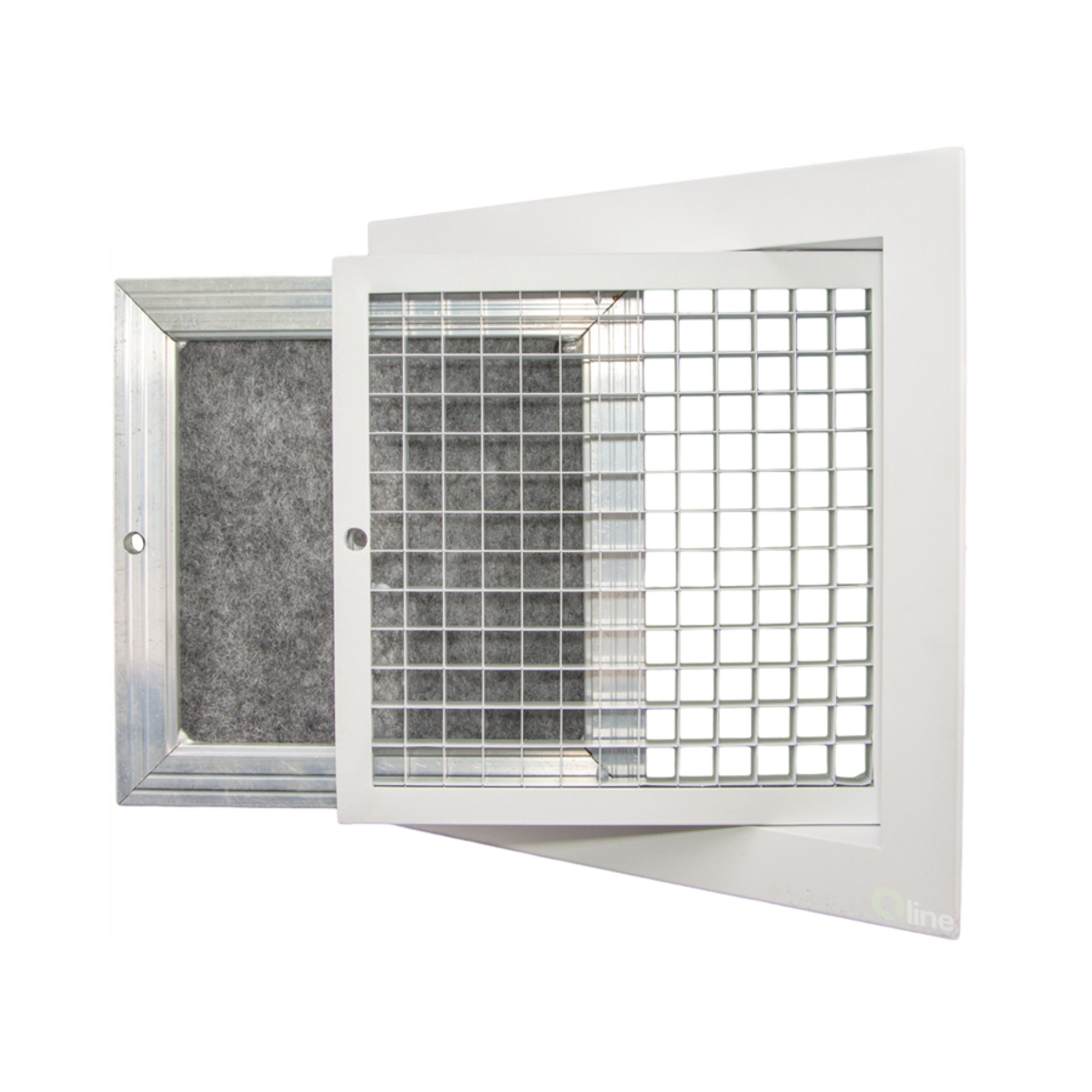 Replacement Filter for 300² Filtered Eggcrate Grille (Replacement ...