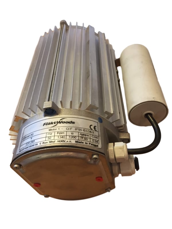 Fläkt Woods Replacement Motor 1.2kW Motors) - - HVAC Shop