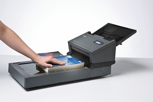 SCANNER BROTHER PDS-5000F A4 HAUT VOLUME RECTO VERSO AVEC GLACE  D'EXPOSITION (Scanner) - Midad