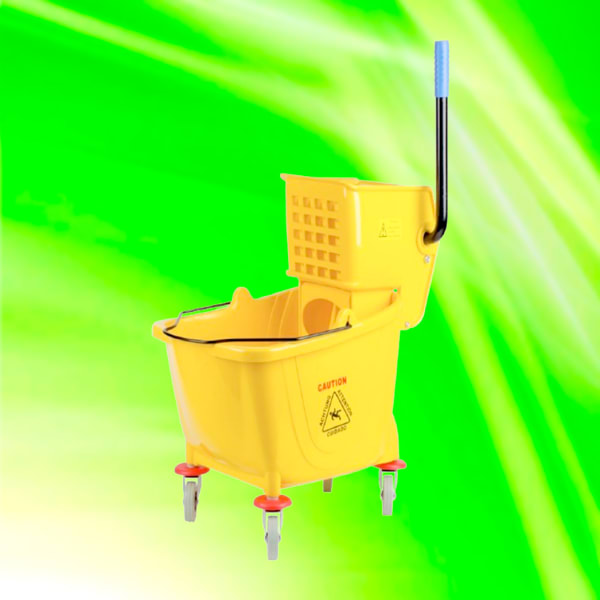 Mop Bucket With Side Wringer