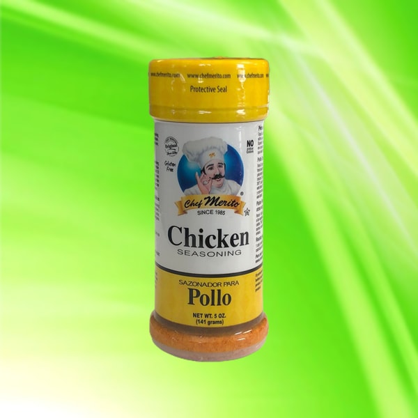 CHEF MERITO CHICKEN SEASONING 5 OZ - 12 / CASE (POLLO) (Retail