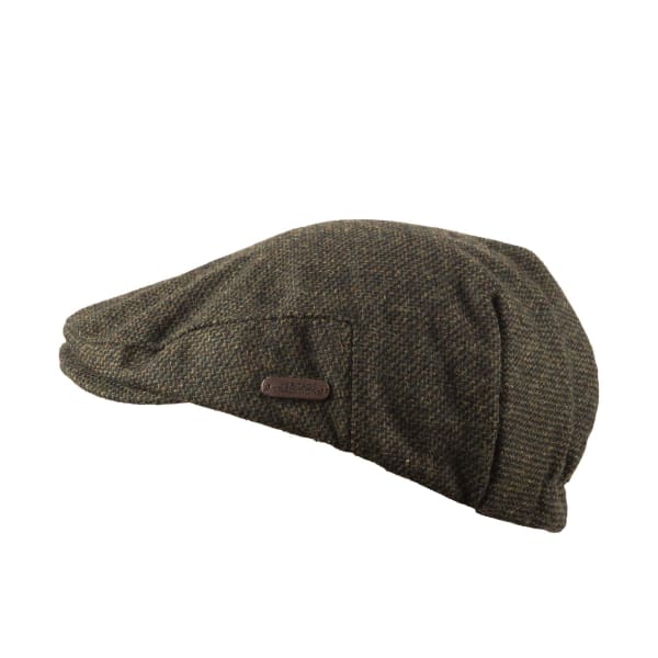 Tweed Flat Cap - Green Twill (Flat Caps) - Eurostick