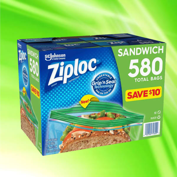 Ziploc Sandwich Bags (500 ct.)