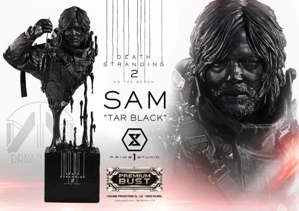 DOWNPAYMENT for Premium Bust DEATH STRANDING 2: ON THE BEACH SAM "TAR BLACK"