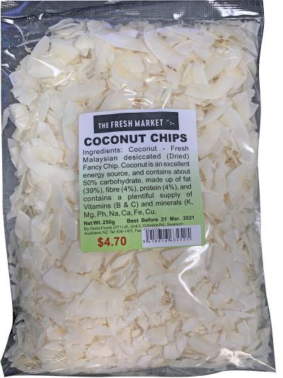 Coconut chips 250g 1585779073