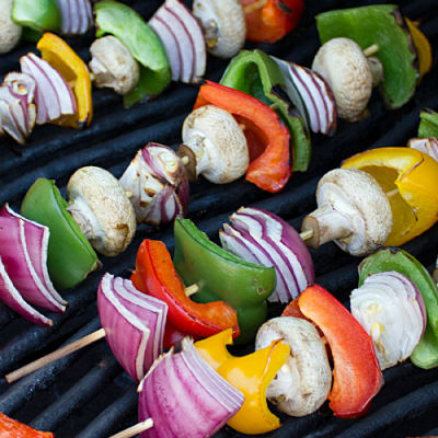 Grilled vegetable skewers 1601452341