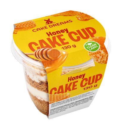 Cake cup honey crumble 1790254464