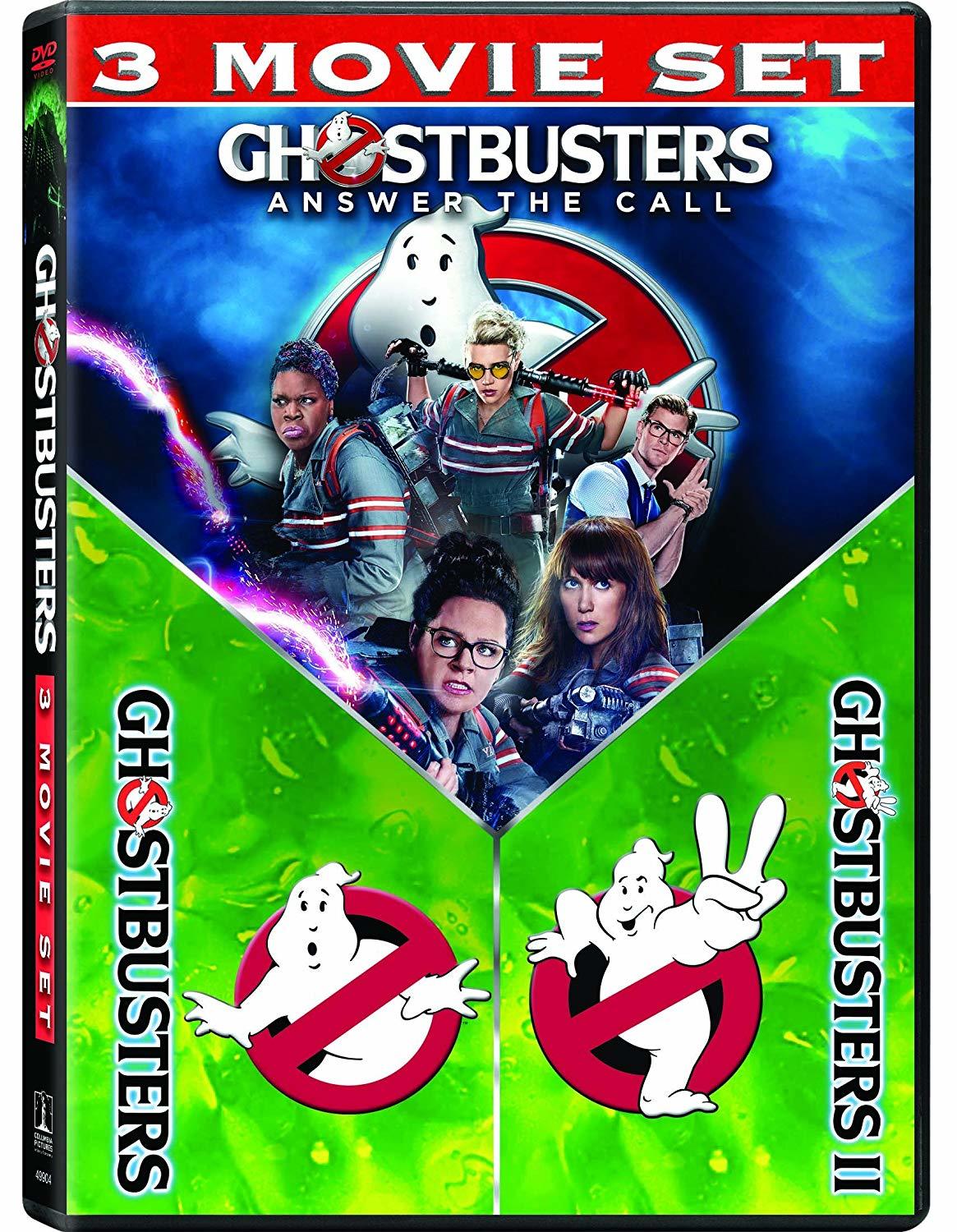 Ghostbusters/Ghostbusters (2016)/Ghostbusters II (DVD ...