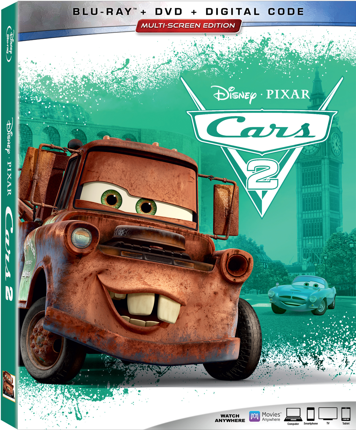 Cars 2 19 Re Issue Blu Ray Dvd Combo Blu Ray New Low Price Your Entertainment Source