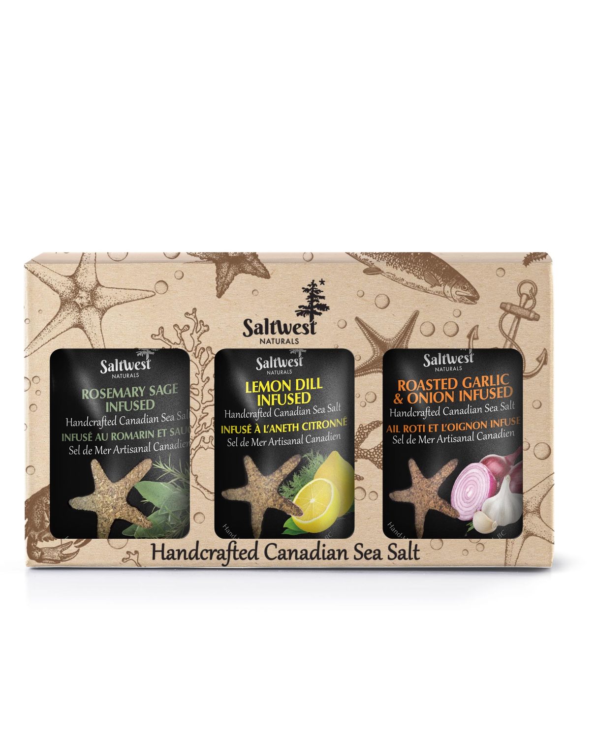 Case of 6 Herb Gift Box (GIFTS & ACCESSORIES) Saltwest Naturals