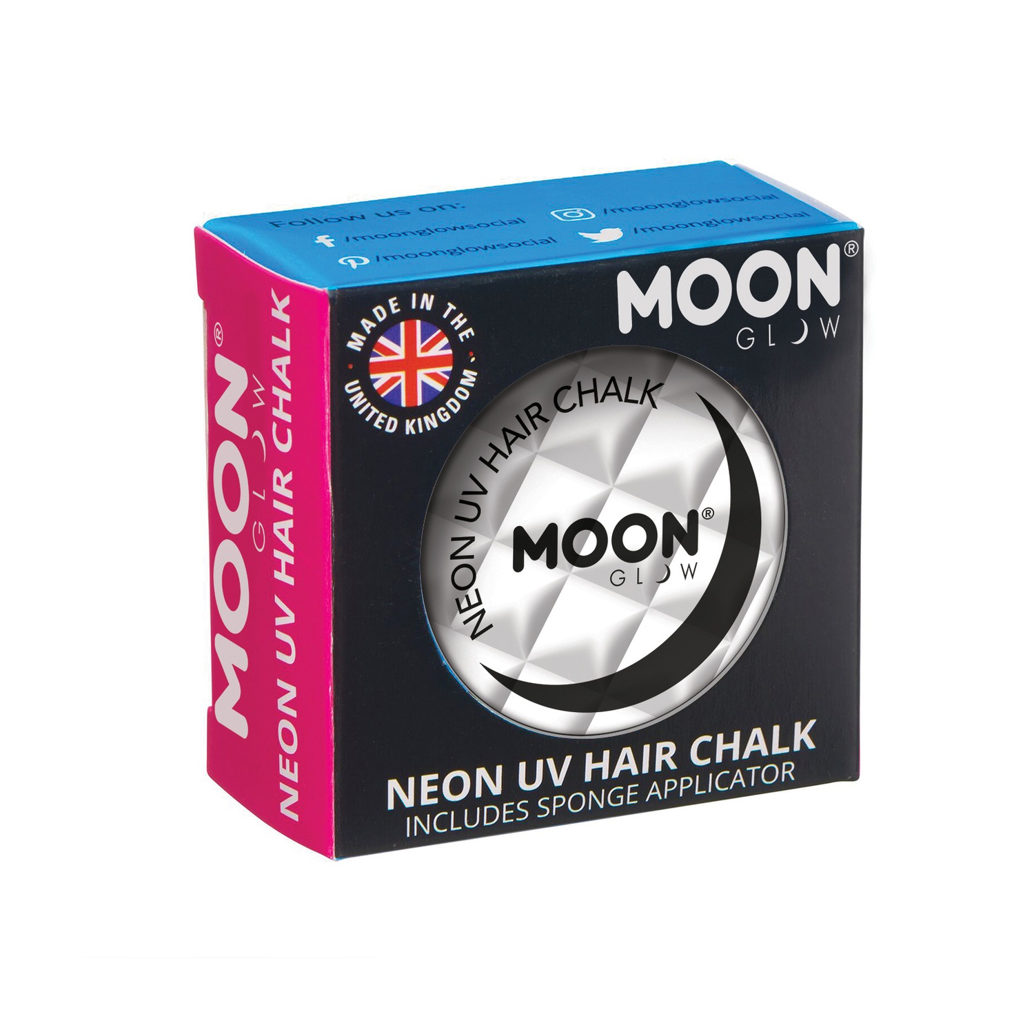 White Neon Uv Hair Chalk Moon Creations