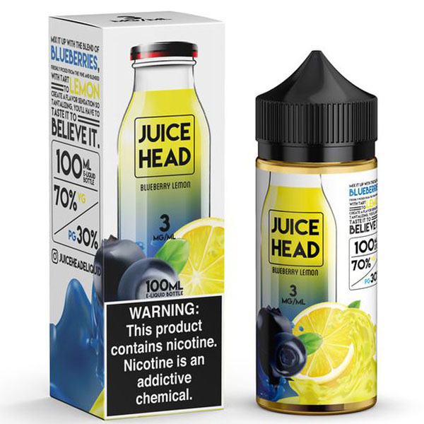 Juice Head Blueberry Lemon (100ml) (Juice Head) VALGOUS USA (B2B ONLY)