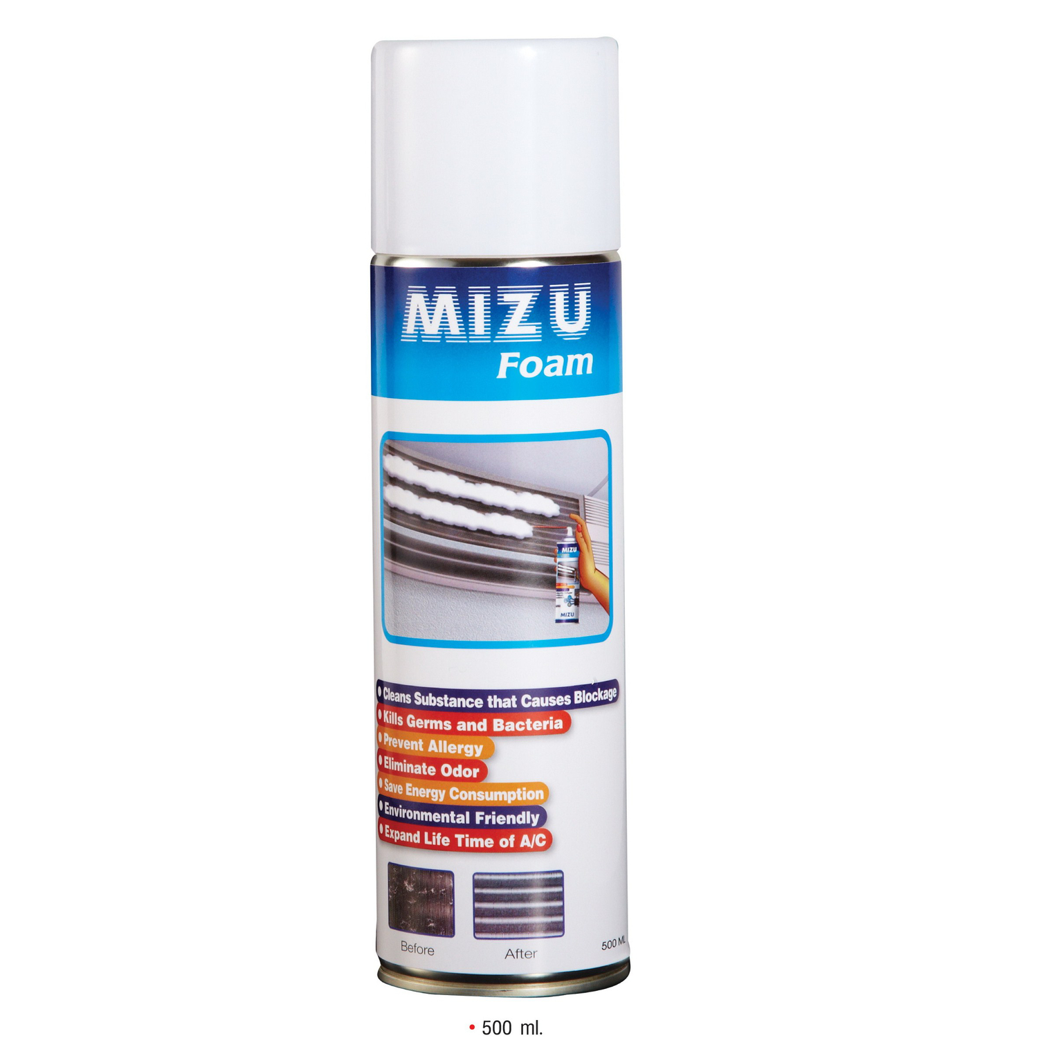 Mizu Foam Air-Conditioner Cleaner (Cleaners) - Airflow ...