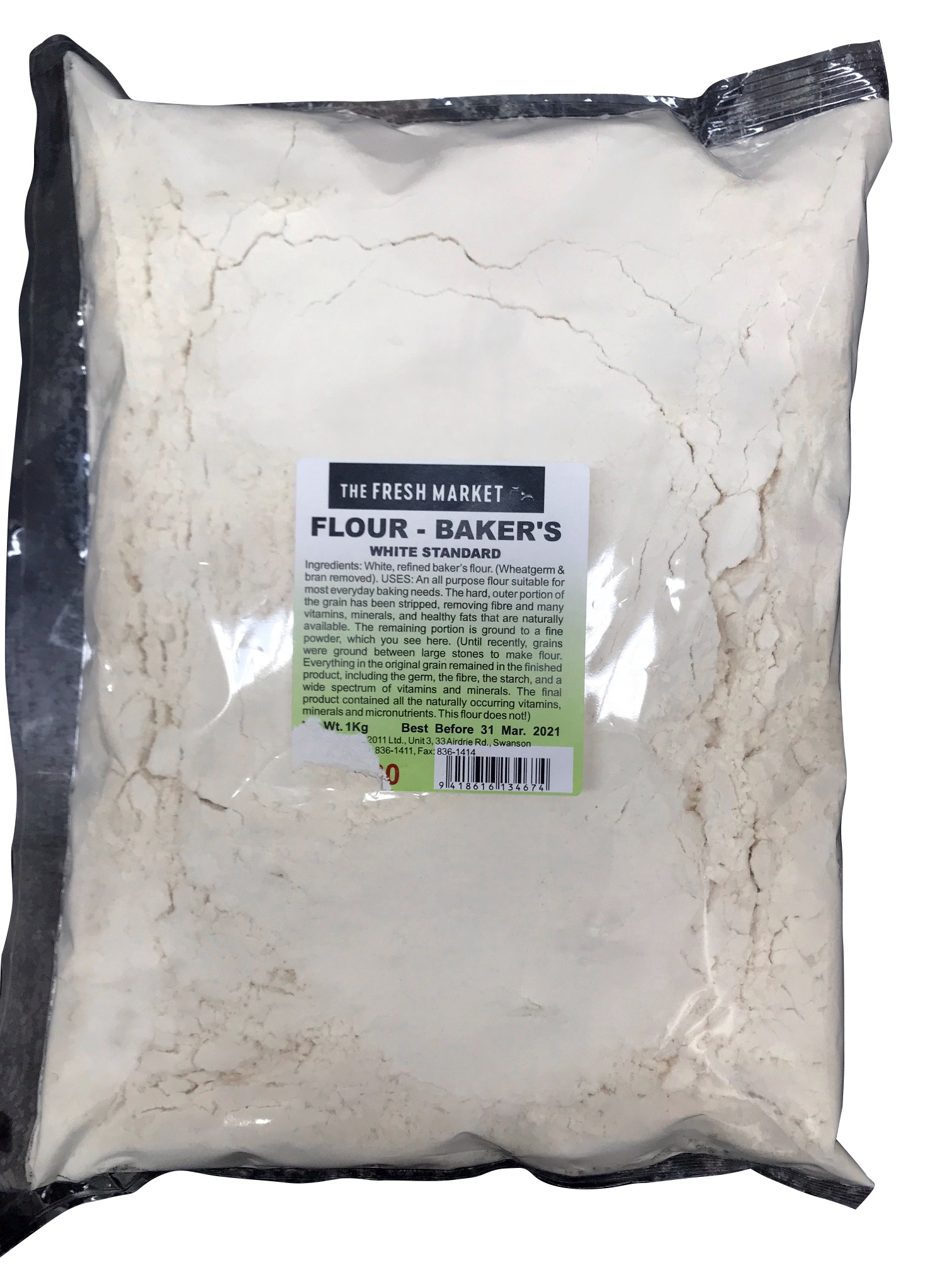 Baker's Flour (1 kg) (Grocery ) The Fresh Market St Johns