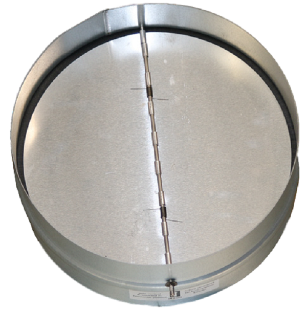 Backdraft Damper 150Ø Metal (Backdraft Dampers) Airflow The HVAC Shop