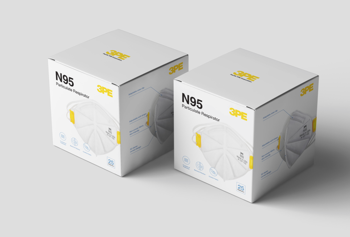 3PE N95 mask (INVENTORY IN LOS ANGELES) - Magic Ice Cube LLC