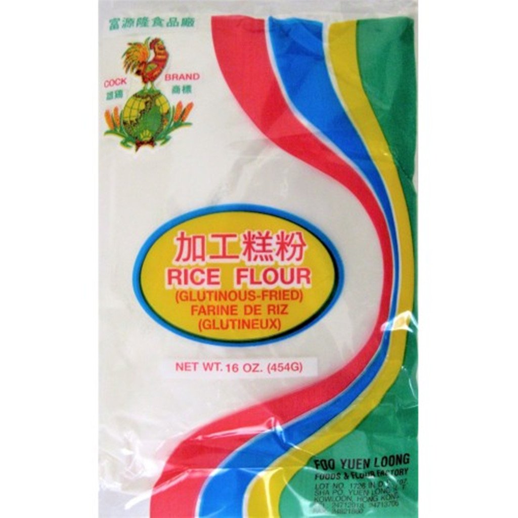 加工粉(富元隆) COOKED GLU RICE FLOUR, 1LBX25 (Rice Flours 米粉 