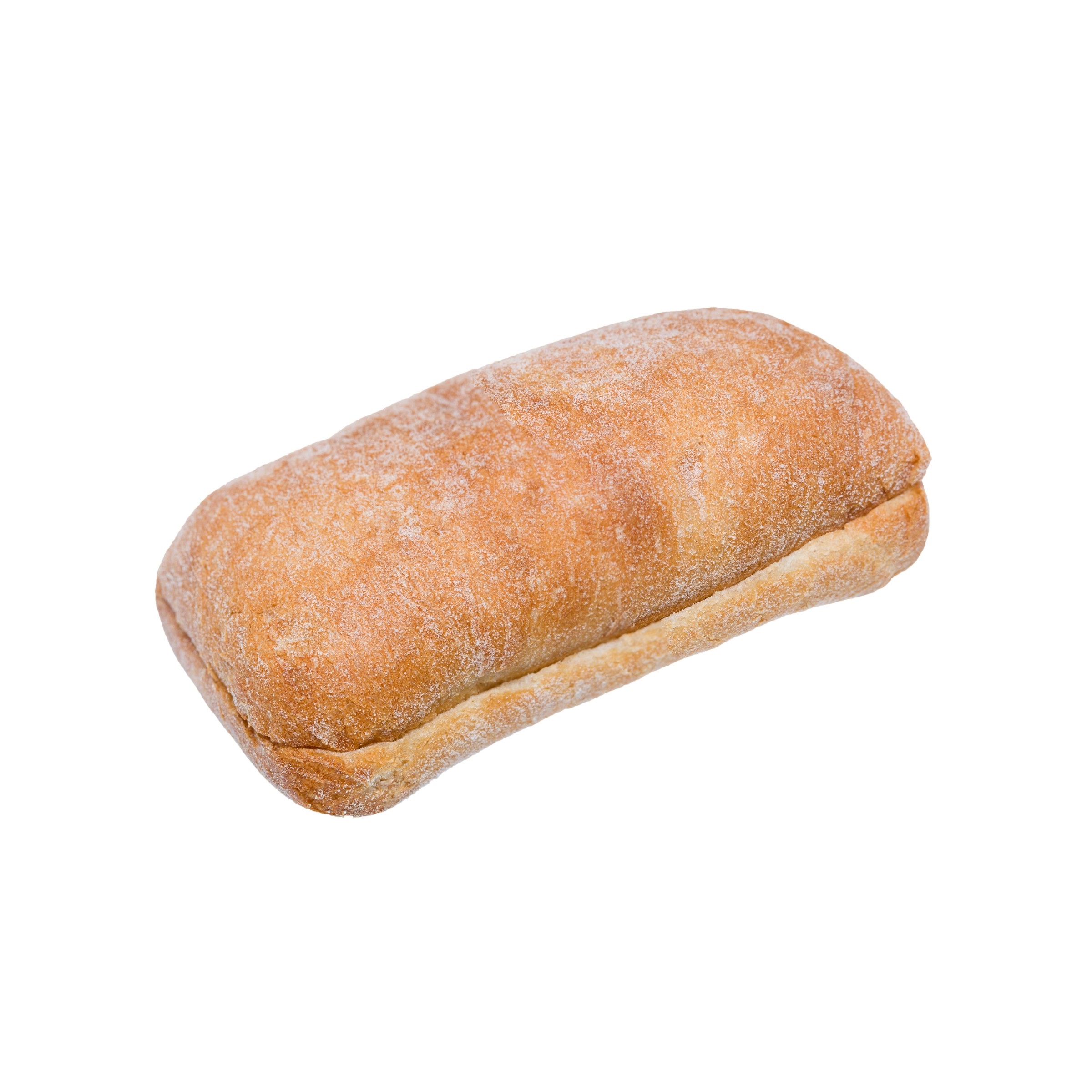 White ciabatta sandwich bun 70g pre sliced x 35 Rectangle Eesti Pagar AS