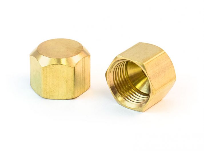 3/8 in. OD Compression Brass Cap Fitting (PIPE & FITTINGS) Project