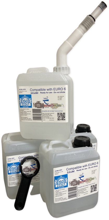 ADBLUE® 5 Liter (INCLUDING SPOUT) For all car brands (ADBLUE®) - Trade  Chemicals Europe BV