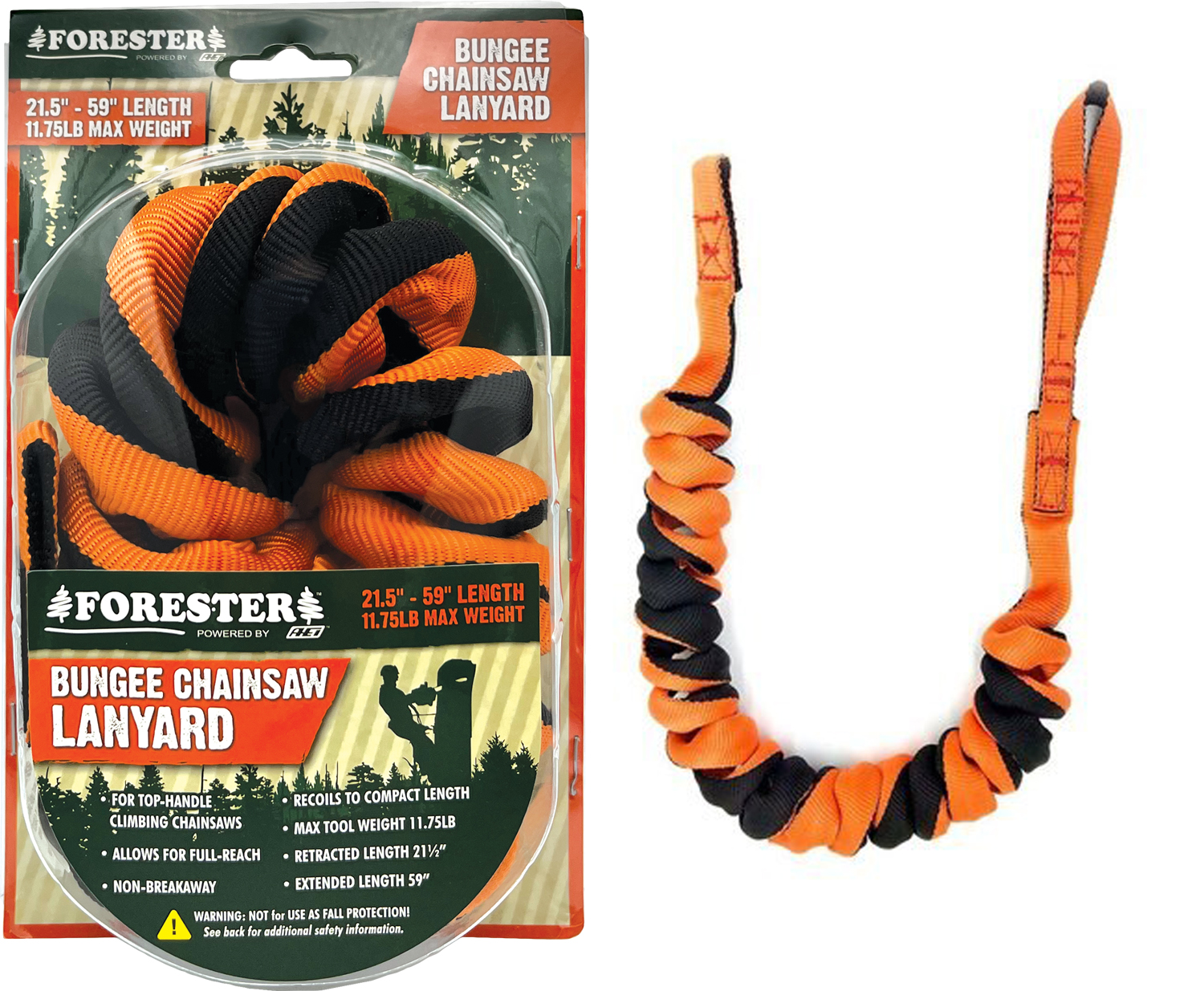 Forester 46 Bungee Chainsaw Lanyard 03140, Chainsaw Lanyard