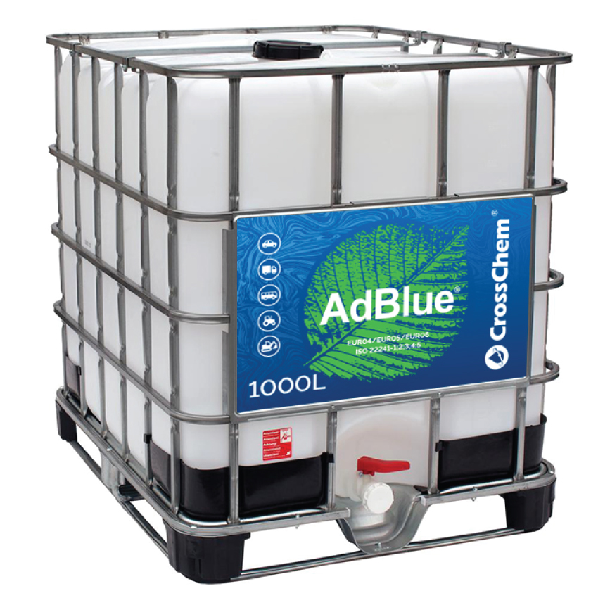 AdBlue® urea soluzione 32,5% lvrée in serbatoi da 1000L - Riduzione Nox -  Compatibile EURO4/EURO5/EURO6