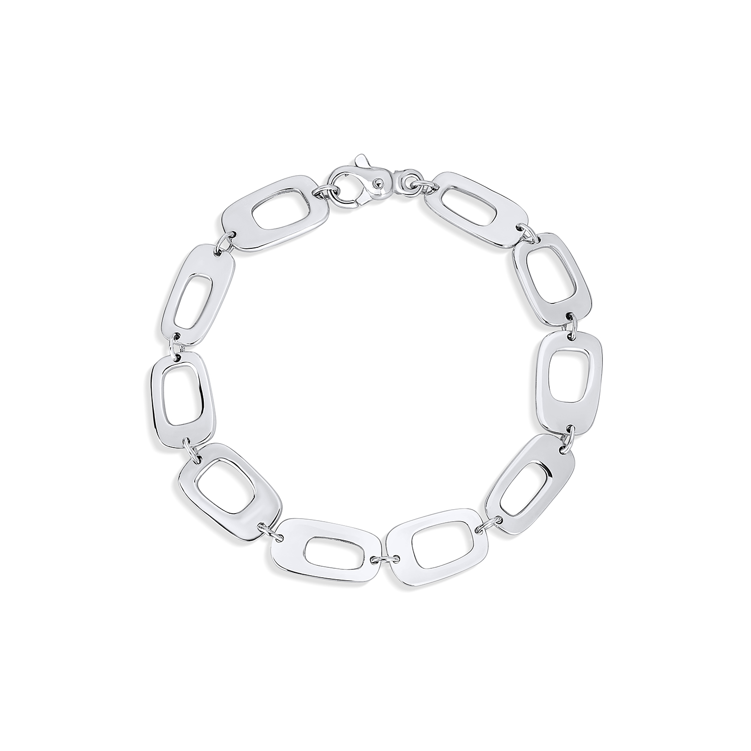 Mid Century Modern Geo Shape Bracelet (Bracelets) - Zina