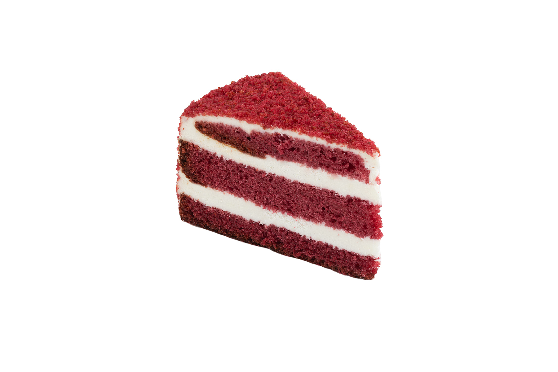 Red velvet kage 1400g / 12 skv. x 4 (Lagkager) - Danish Group ApS