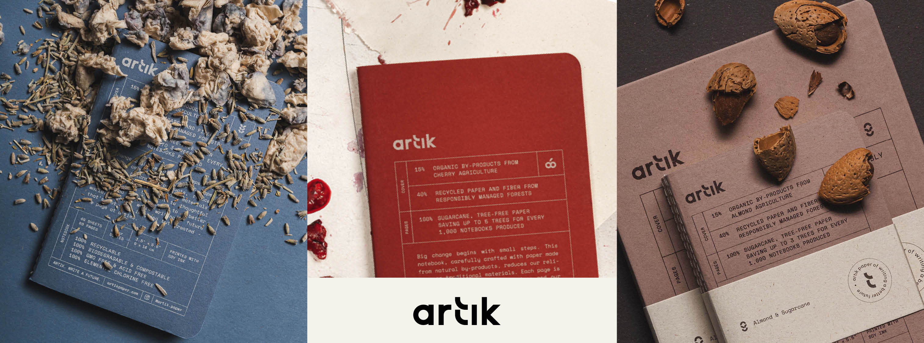 Artik eco-friendly notebook