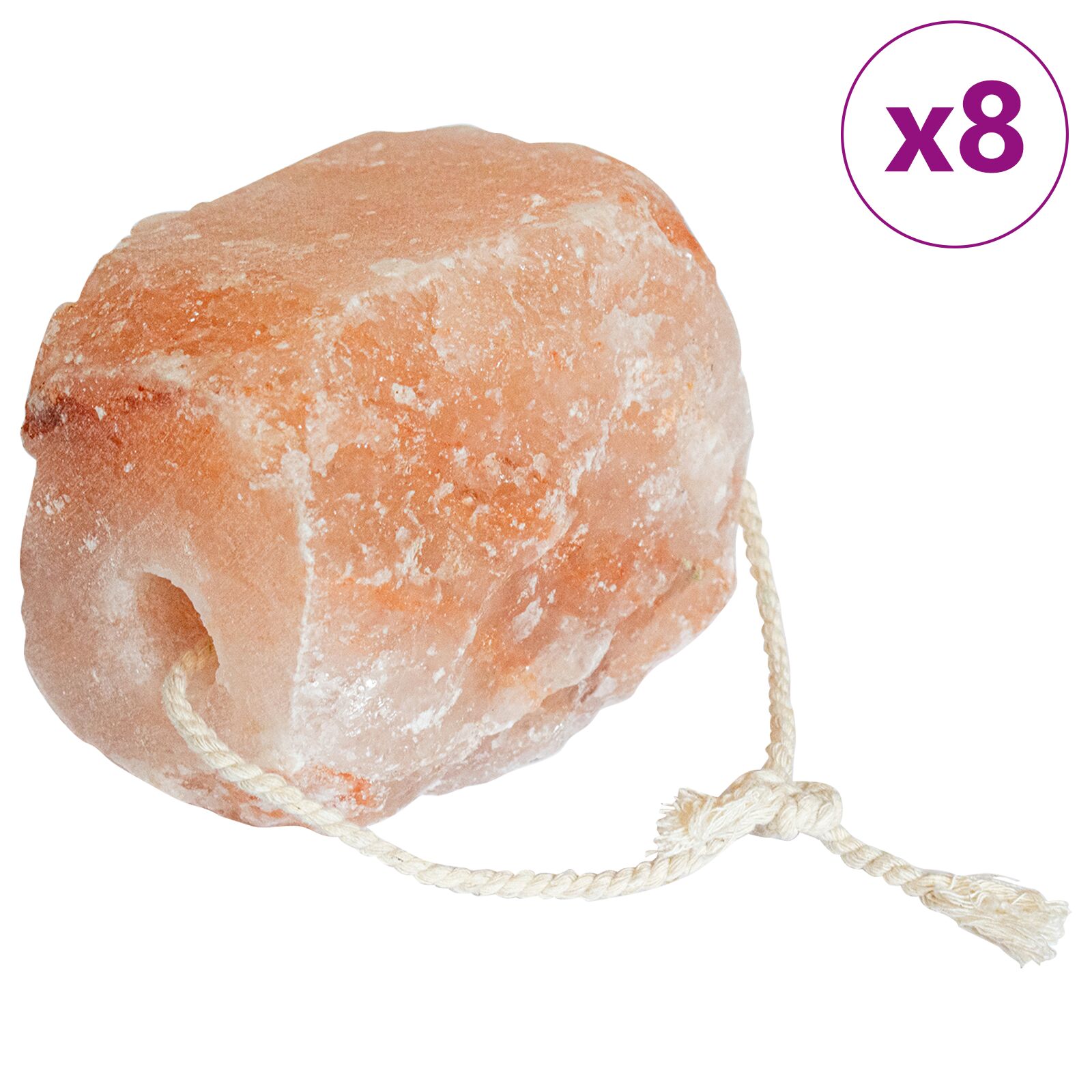 Zoutlik Stenen Roze Steenzout image 1