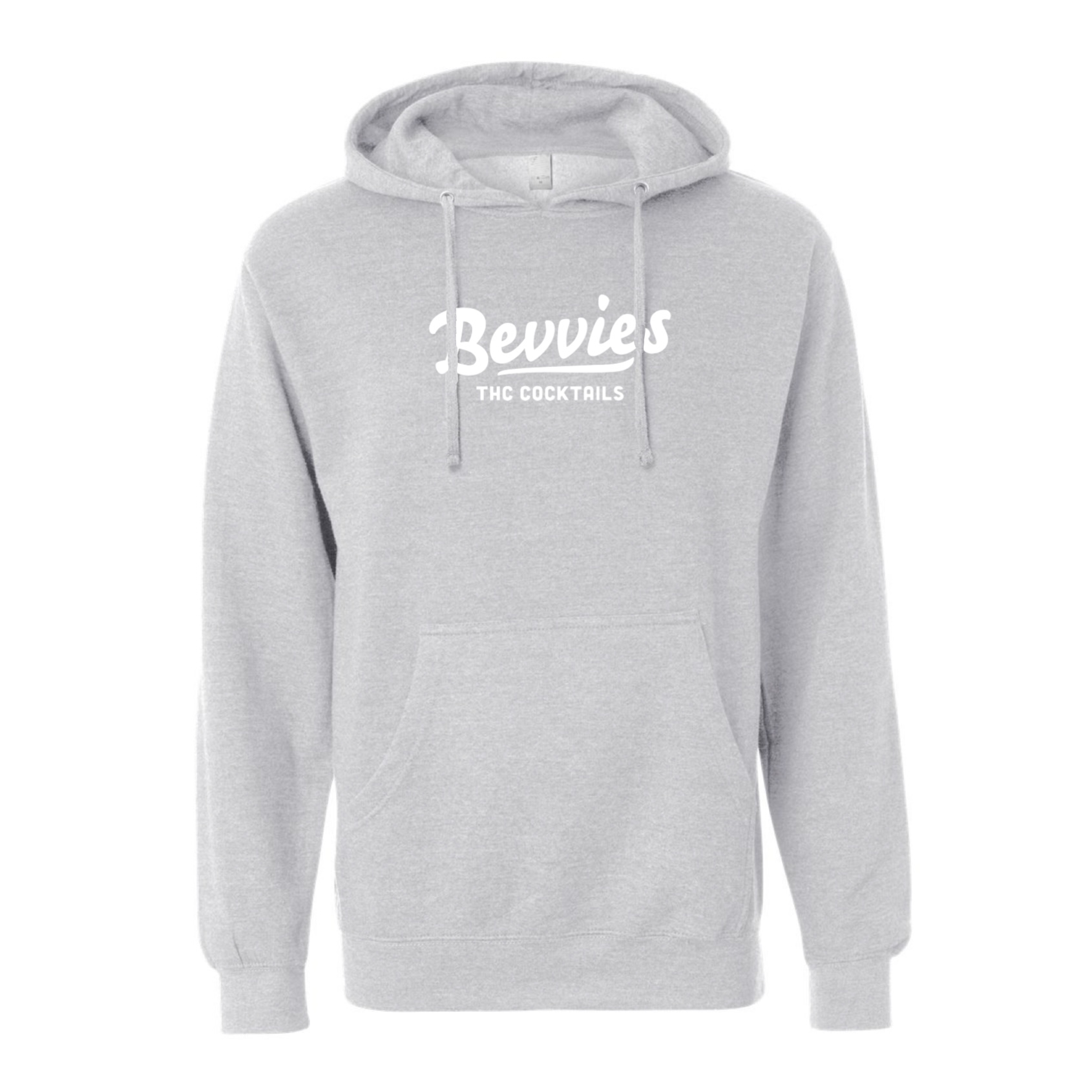 Bevvies - Grey Hoodie