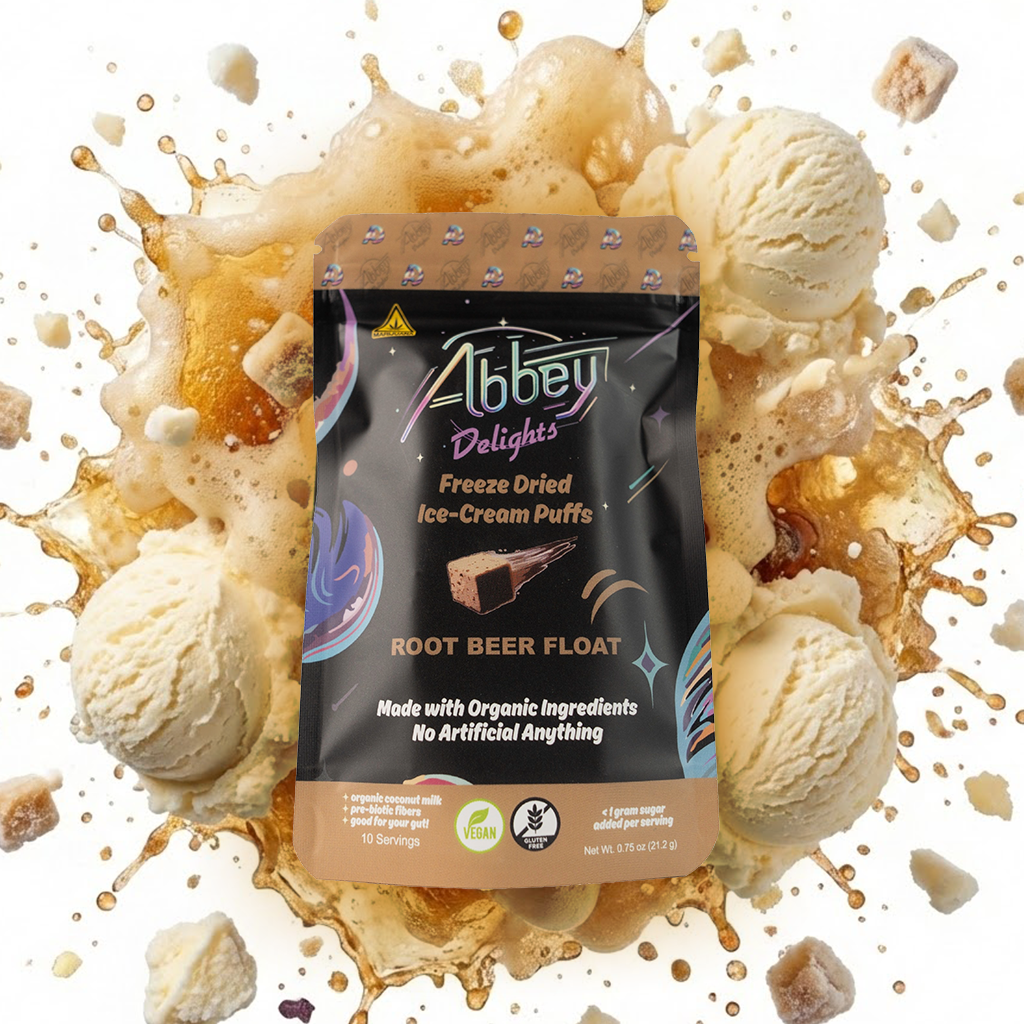 SATIVA - Root Beer Float Freeze Dried Ice Cream Puffs