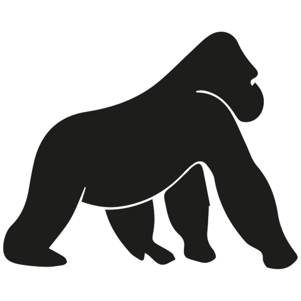 Ashton Riley gorilla logo