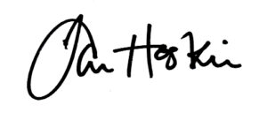 Ian Hoskin signature
